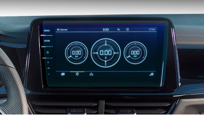 Folie de protecție hibridă ecran monitor VOLKSWAGEN T-ROC - 11.4“ 2021 - 2022