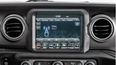 Folie de protecție hibridă ecran monitor JEEP WRANGLER - 8.2“ 2018 - 2023