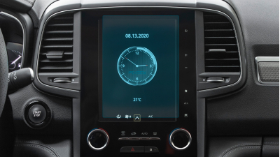 Folie de protecție hibridă ecran monitor RENAULT KOLEOS - 8.6“ 2016 - 2023