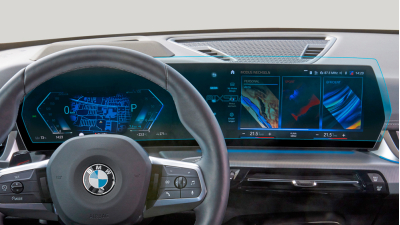 Folie de protecție hibridă ecran monitor BMW X1 - 26.2“ 2022 - (U11)