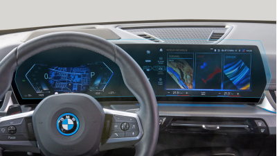 Folie de protecție hibridă ecran monitor BMW IX1 - 26.2“ 2022 - (U11)
