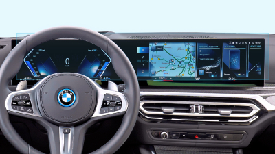 Folie de protecție hibridă ecran monitor BMW 3 / M3 - 30.1“ 2022 - (G20, G21, G80, G81)