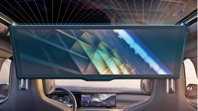 Folie de protecție hibridă ecran monitorul din spate BMW I7 - 33.9“ 2022 - (G70)