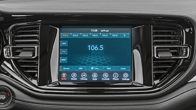 Folie de protecție hibridă ecran monitor DODGE DURANGO - 8.3“ 2021 -