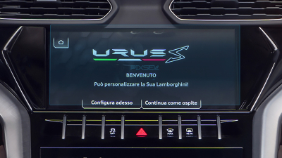 Folie de protecție hibridă ecran monitor LAMBORGHINI URUS - 10.2“ 2018 - 2024