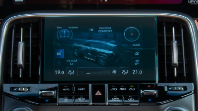 Folie de protecție hibridă ecran controlul climatizării LEXUS LX - 8.7“ 2021 -