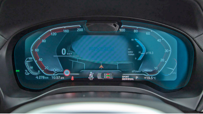 Folie de protecție hibridă ecran panoul de instrumente cu cameră BMW IX3 - 14.3“ 2021 - 2026 (G08)