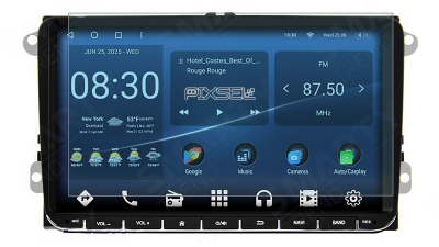 Folie de protecție hibridă ecran monitor SMARTY TREND VOLKSWAGEN UM 2015 - 2021 - 8.8“