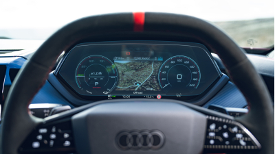 Folie de protecție hibridă ecran panoul de bord AUDI E-TRON GT - 14.4“ 2024 -
