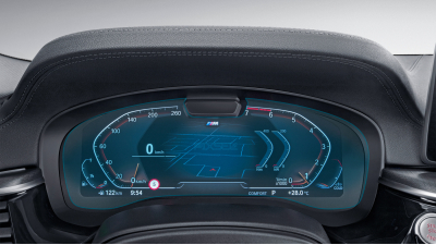 Folie de protecție hibridă ecran panoul de instrumente cu cameră BMW 5 / M5 - 14.3“ 2020 - 2023 (G30, G31, G38, F90)