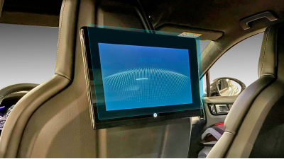 Folie de protecție hibridă ecran monitorul din spate PORSCHE CAYENNE - 12.7“ 2018 - 2023