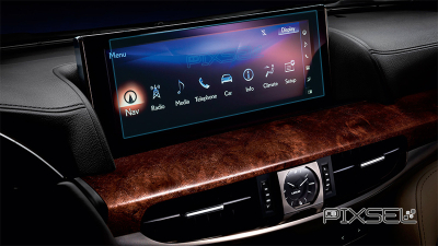 Folie de protecție hibridă ecran monitor LEXUS LX - 14.3“ 2016 - 2021