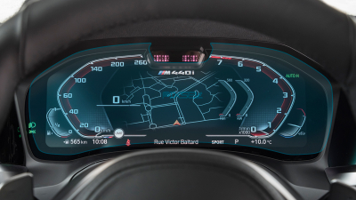 Folie de protecție hibridă ecran panoul de instrumente cu cameră BMW 4 / M4 - 14“ 2020 - 2024 (G22, G23, G26, G82, G83)