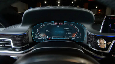 Folie de protecție hibridă ecran panoul de instrumente cu cameră BMW 7 - 14.2“ 2019 - 2022 (G11, G12)