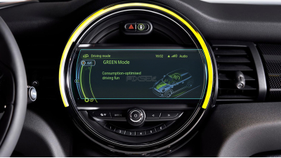 Folie de protecție hibridă ecran monitor MINI COOPER - 8.7“ 2014 - 2019