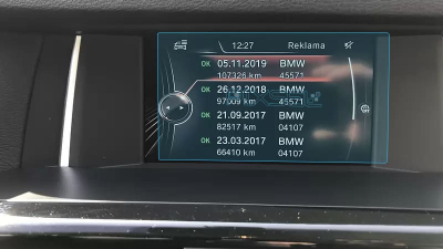 Folie de protecție hibridă ecran monitor BMW X3 - 6.5“ 2010 - 2014 (F25)