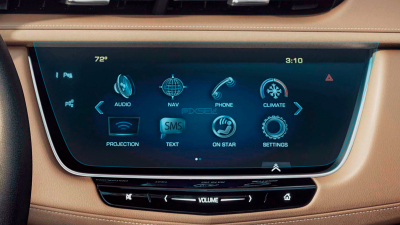 Folie de protecție hibridă ecran monitor CADILLAC XT 5 - 12.8“ 2019 -