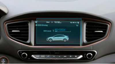 Folie de protecție hibridă ecran monitor HYUNDAI IONIQ - 7“ 2017 - 2019