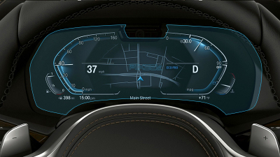 Folie de protecție hibridă ecran panoul de instrumente cu cameră BMW X5 - 14.2“ 2018 - 2022 (G05)