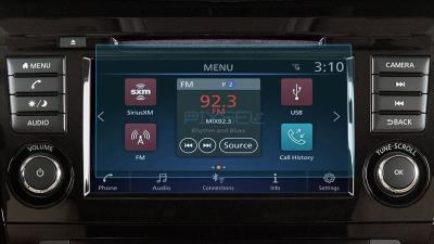 Folie de protecție hibridă ecran monitor NISSAN ROGUE SPORT - 6.8“ 2019 - 2023