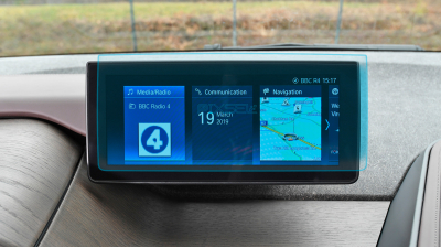 Folie de protecție hibridă ecran monitor BMW I3 - 11.9“ 2017 - 2022 (I01)