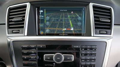 Folie de protecție hibridă ecran monitor MERCEDES BENZ ML-CLASS - 5.6“ 2011 - 2015