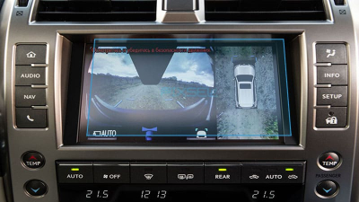 Folie de protecție hibridă ecran monitor LEXUS GX - 8.1“ 2019 - 2021