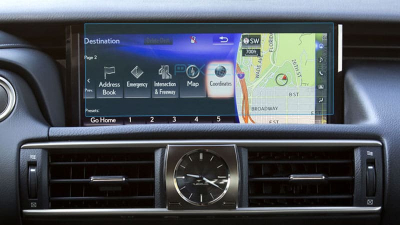Folie de protecție hibridă ecran monitor LEXUS IS - 10.5“ 2013 - 2016
