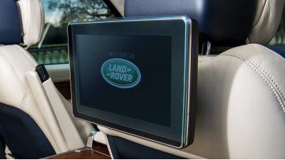 Folie de protecție hibridă ecran monitorul din spate LAND ROVER RANGE ROVER - 12.8“ 2018 - 2021