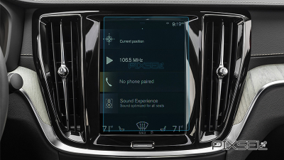 Folie de protecție hibridă ecran monitor VOLVO V90 - 8.9“ 2017 -