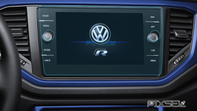 Folie de protecție hibridă ecran monitor VOLKSWAGEN T-ROC - 10.9“ 2018 - 2021