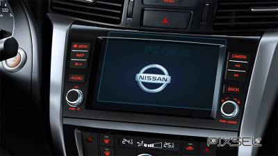 Folie de protecție hibridă ecran monitor NISSAN NAVARA - 6.8“ 2014 - 2024