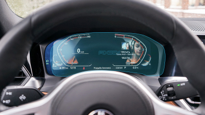 Folie de protecție hibridă ecran panoul de bord BMW 3 / M3 - 14“ 2019 - 2022 (G20, G21, G80)