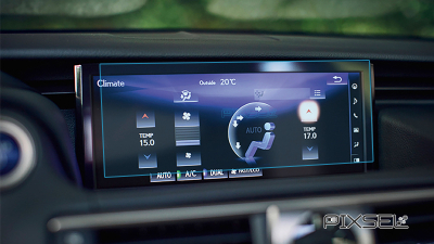 Folie de protecție hibridă ecran monitor LEXUS IS - 10.6“ 2016 - 2020