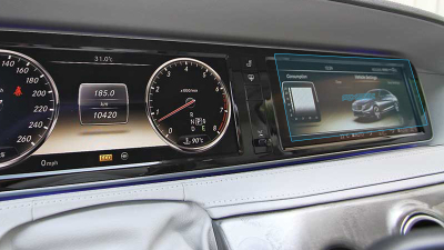 Folie de protecție hibridă ecran monitor MERCEDES BENZ S-CLASS - 12.1“ 2013 - 2017