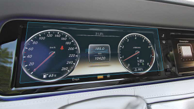 Folie de protecție hibridă ecran panoul de bord MERCEDES BENZ S-CLASS - 12.1“ 2013 - 2017
