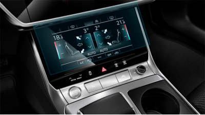Folie de protecție hibridă ecran controlul climatizării AUDI A7 / RS7 / S7 - 11.4“ 2018 -
