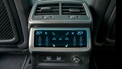Folie de protecție hibridă ecran controlul climatizării din spate AUDI A7 / RS7 / S7 - 6.6“ 2018 -