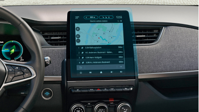 Folie de protecție hibridă ecran monitor RENAULT ZOE - 11.6“ 2019 - 2024