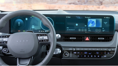 Folie de protecție hibridă ecran monitor HYUNDAI IONIQ 5 - 27.4“ 2024 -