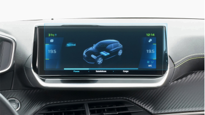 Folie de protecție hibridă ecran monitor PEUGEOT 208 - 11.3“ 2019 - 2023