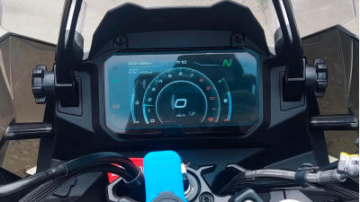 Folie de protecție hibridă ecran vitezometrul motocicletei CFMOTO 700MT 2023 - 5“