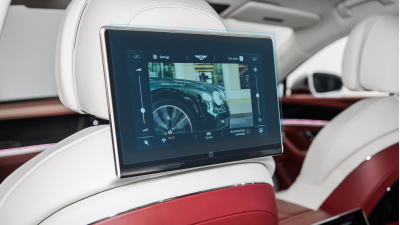 Folie de protecție hibridă ecran monitorul din spate BENTLEY FLYING SPUR - 12.7“ 2025 -