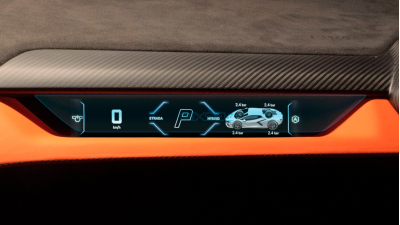 Folie de protecție hibridă ecran monitorul pasagerului LAMBORGHINI REVUELTO - 13.1“ 2023 -