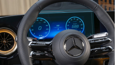 Folie de protecție hibridă ecran panoul de bord MERCEDES BENZ GLB-CLASS - 14.3“ 2025 -