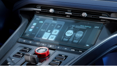 Folie de protecție hibridă ecran monitor ASTON MARTIN DB12 S - 11.2“ 2026 -