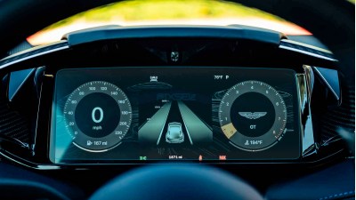 Folie de protecție hibridă ecran panoul de bord ASTON MARTIN DB12 S - 11.2“ 2026 -