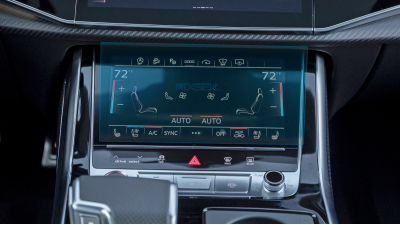 Folie de protecție hibridă ecran controlul climatizării AUDI Q7 / SQ7 - 10.2“ 2024 -