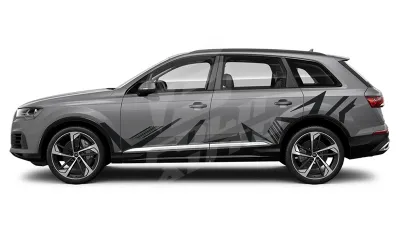 Sticker Auto - Audi Q7 Suv -  Modele laterale (22)
