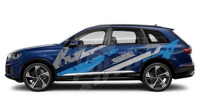 Sticker Auto - Audi Q7 Suv - Modele laterale (24)